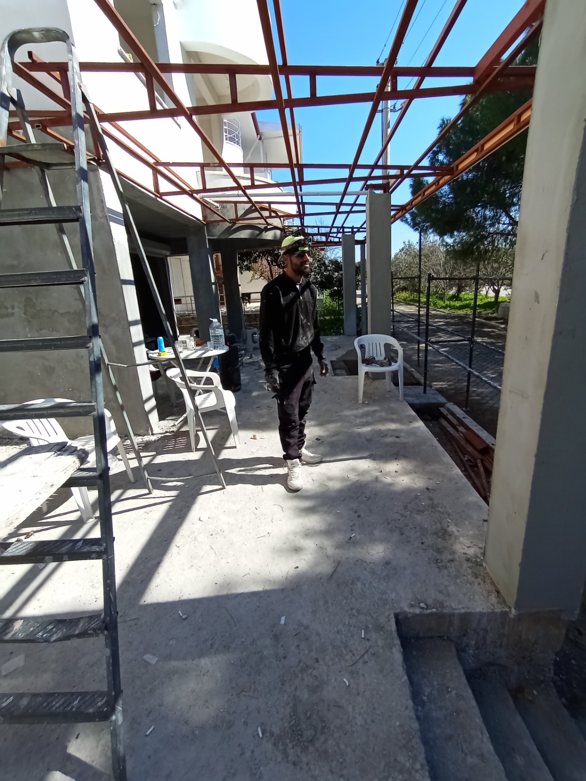 Didim villa tadilat yapım aşaması 4